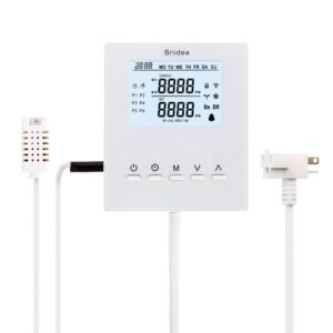 CO2 Controller and Monitor, Day and Night Programmable CO2 Controller with Remote Sensor for Greenhouses