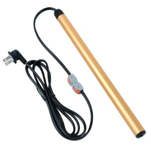 Safe Dehumidifier Rod, Rod Reducing Humidity with Easy Installation and Plug Cord Easily Threading through Safe's Hole, 12/16/24 inches Effective Coverage up to 100/150/300 Ft3