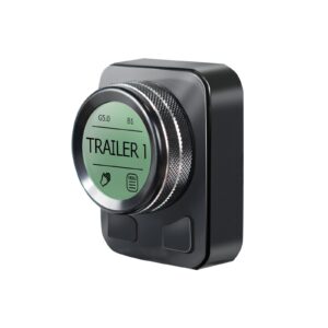 Proportional Trailer Brake Controller, Digital Electric Brake Control with Rotary Knob & LCD Display, for 1 to 4 Axles, Compatible with Ford GM Chevy Dodge RAM Toyota
