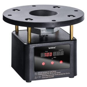 Deer Feeder Timer, All-in-One Deer Feeder Motor and Timer Kit with Programable Digital Timer, Metal Spin Plate, Adjustable Mount, Black