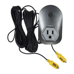 Hi-Lo Sump Pump Controller with Dual Float Switch and Overload Protection(Black)