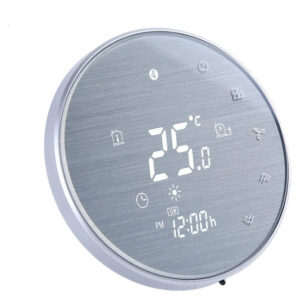 Central air conditioning temperature controller digital temperature control panel intelligent WiFi remote fan coil new air controller constant temperature gray